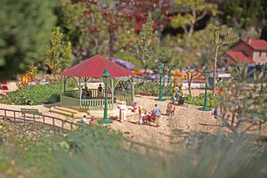 Le jardin public .